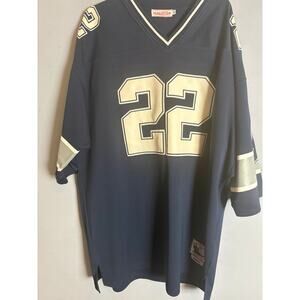 M&N Emmitt Smith Dallas Cowboys 2002 Throwback Jersey USA Made Size 54
